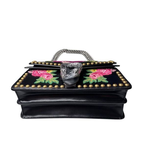 Gucci Small Embroidered Dionysus Studded Shoulder Bag - Picture 8 of 15